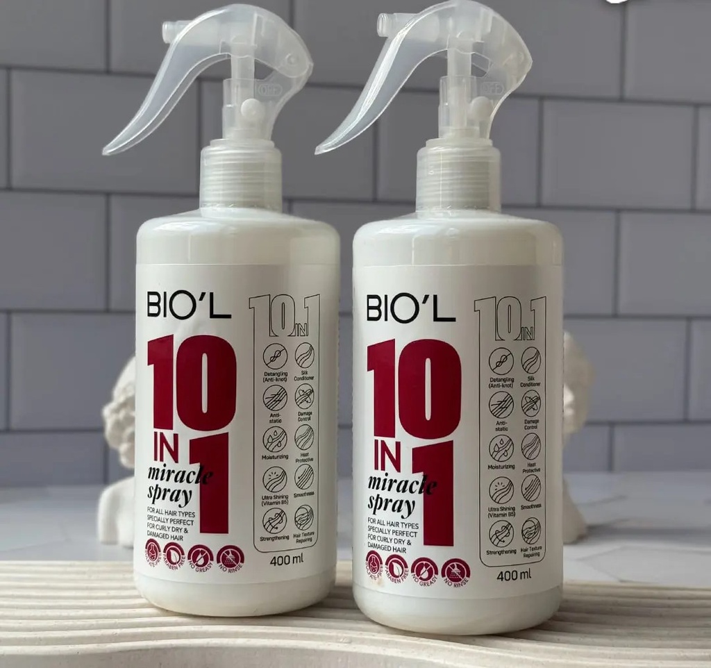 Biol 10IN1 400ml For Curly Hair Softening Hair spray