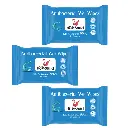دستمال مرطوب نیوساد بسته سه عددی  مدل AntiBacterial-W3 