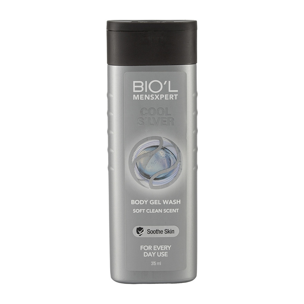 شامپو بدن بیول مدل Cool Silver حجم 315ml مناسب انواع پوست 