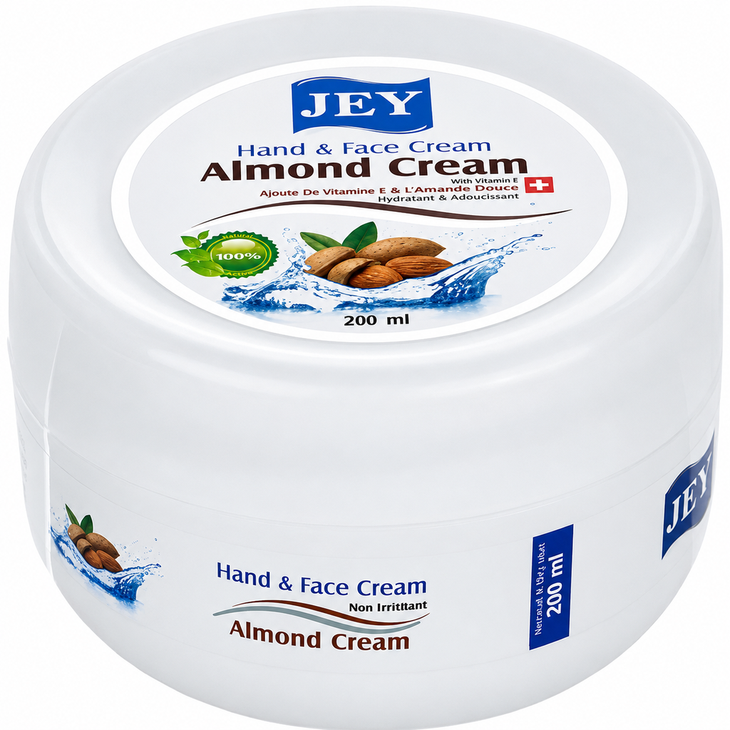 کرم دست و صورت جی مدل Almond Oil حجم 200ml 