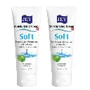 پک دو عددی کرم نرم کننده جی مدل Soft حجم 75ml 