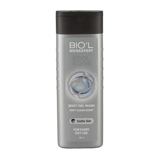 شامپو بدن بیول مدل Cool Silver حجم 315ml مناسب انواع پوست 